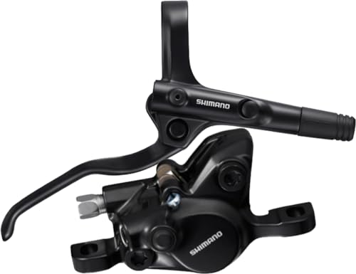 SHIMANO Disc Brake Assembled Set, Bl-Mt200(R), Br-Mt200(R), Blac