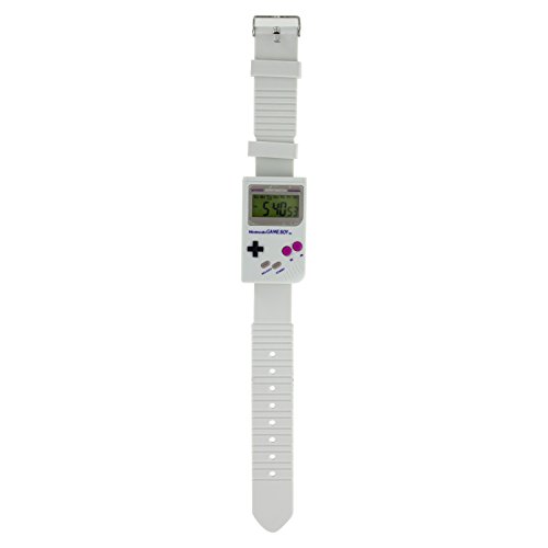 Paladone Nintendo Gameboy Digital Watch - Official Super Mario Land Alarm Sound & Built-in LED. Iconic Design, Great Retro Gaming Gift.