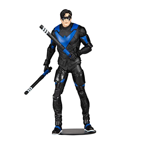 McFarlane Toys - DC Multiverse Nightwing (Gotham Knights) 7' Action Figure with Accessories