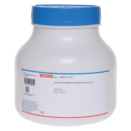 HiMedia GRM1314-1KG Sodium Thiosulphate Pentahydrate, Extra Pure, 1 kg