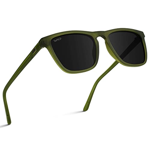 WearMe Pro - Polarized Lens Square Modern Sunglasses for Men