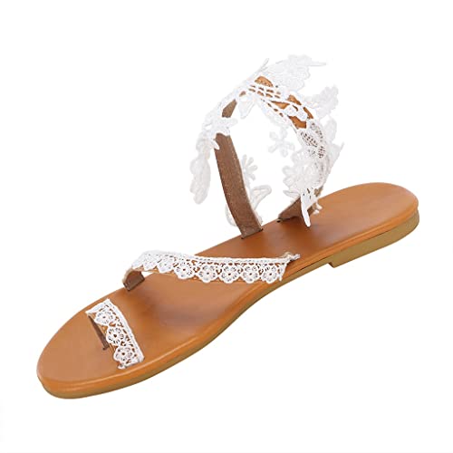 Women's Open Toe Flat Sandals Flip Flop Sandals Comfortable Thong Sandals Summer Slipper Shoe Sandals Slip On Sandals