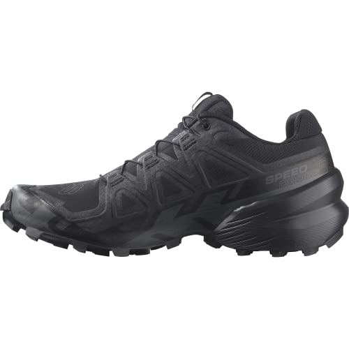 Salomon Speedcross 6 Hiking Shoes Mens Sz 11 Black/Black/Phantom