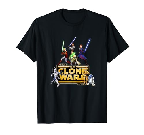 Star Wars The Clone Wars Jedi Warriors T-Shirt