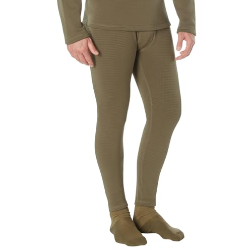 Rothco Military E.C.W.C.S. Generation III Mid-Weight Bottoms, Coyote Brown, Medium