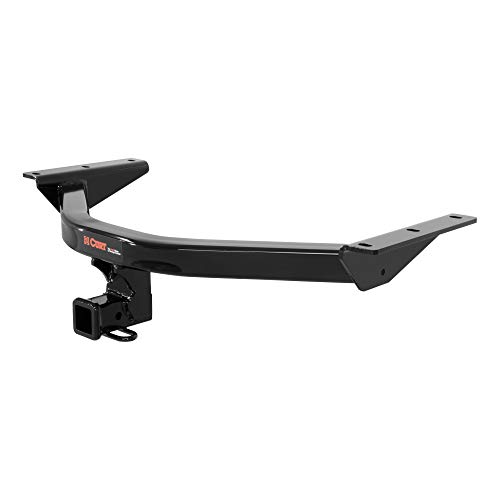 CURT 13146 Class 3 Trailer Hitch, 2-Inch Receiver, Fits Select Honda Pilot, Acura MDX, GLOSS BLACK POWDER COAT