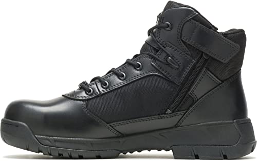 Bates mens Sport 2 Mid Side Zip Composite Toe Military and Tactical Boot, Black, 10.5 US