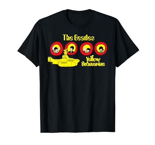 The Beatles Yellow Submarine Cartoon T-Shirt