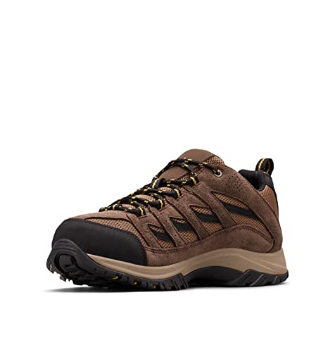 Columbia Mens Crestwood Hiking Shoe, Dark Brown, Baker, 9.5 US