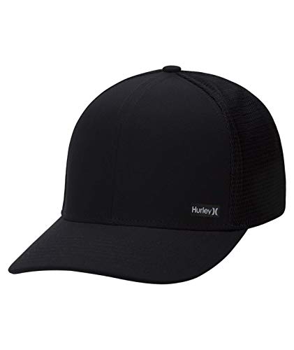 Hurley Men's League Dri-Fit Snapback Baseball Cap, Black, One Size