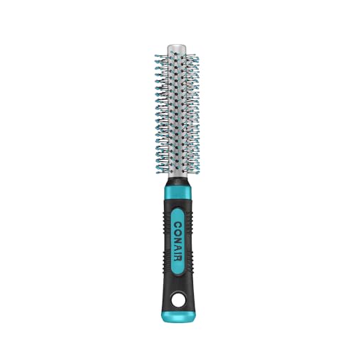 Conair Salon Results Metal Round Hairbrush - Round Brush for blow out - Hair brush blow dryer - Metal bristles