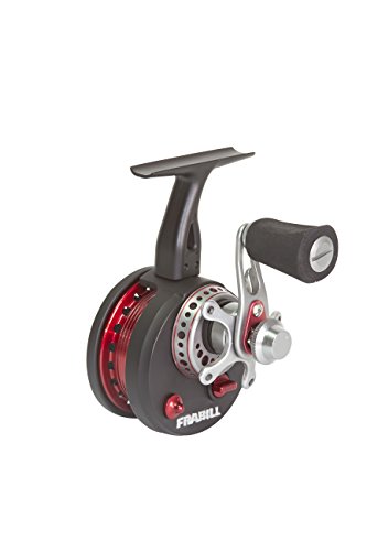 Frabill Straight Line 371 Ice Fishing Reel in Clamshell Pack, Black, One Size