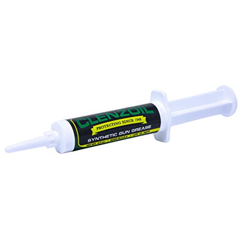 Clenzoil Field & Range Synthetic Gun Grease | 0.5 oz. Syringe with Precision Needle Tip | Superior Anti-Seize Lubricant & Rust Protection for All Types of Firearms