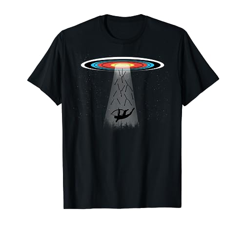 Traditional Archery Funny Ufo Archery Target Recurve Bow T-Shirt