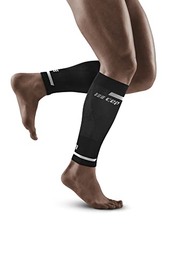 The Run Calf Sleeves 4.0, Black, Men, III