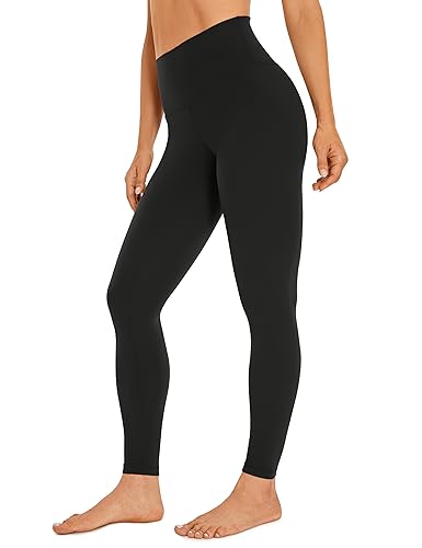 CRZ YOGA Butterluxe High Waisted Lounge Legging 28'' - Workout Leggings for Women Buttery Soft Yoga Pants Black X-Large