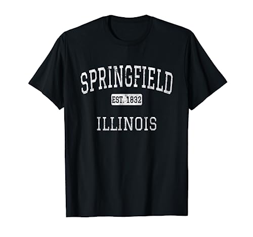 Springfield Illinois IL Vintage T-Shirt