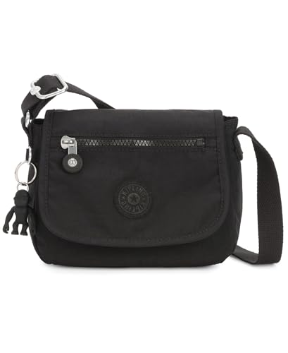 Kipling Women's Sabian Mini Crossbody, Lightweight Everyday Purse, Shoulder Bag, Black Noir