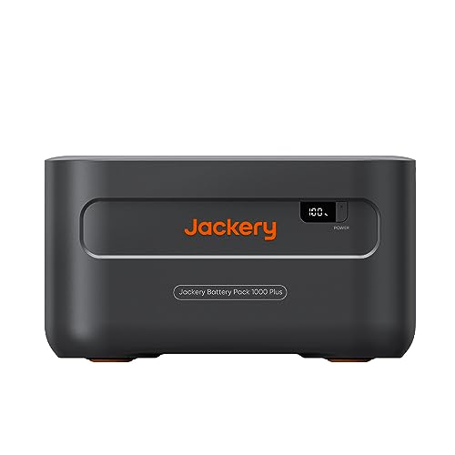 Jackery Extra Battery 1000 Plus, 1264Wh Expansion Battery, Charged with Jackery Explorer Electric Portable 1000 Plus