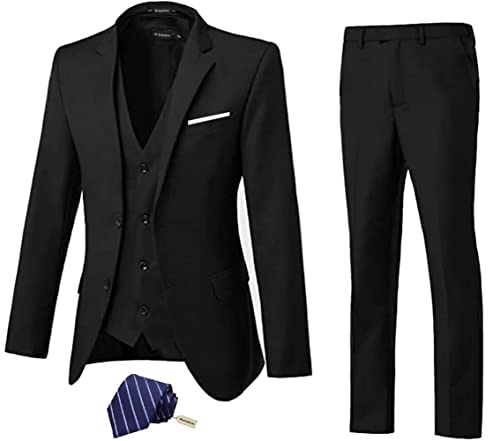 High-End Suits Men's Classic, Black