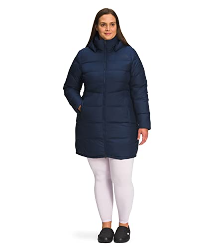 THE NORTH FACE Women's Metropolis Insulated Parka (Standard and Plus Size), Summit Navy, Medium