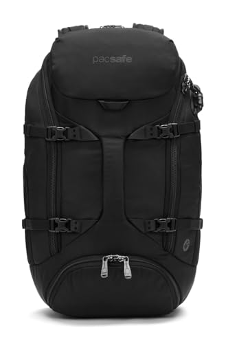 Pacsafe Venturesafe EXP35 Anti Theft Travel Backpack, Black