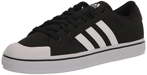 adidas Men's Bravada 2.0 Skate Shoe, Black/White/Black, 10.5