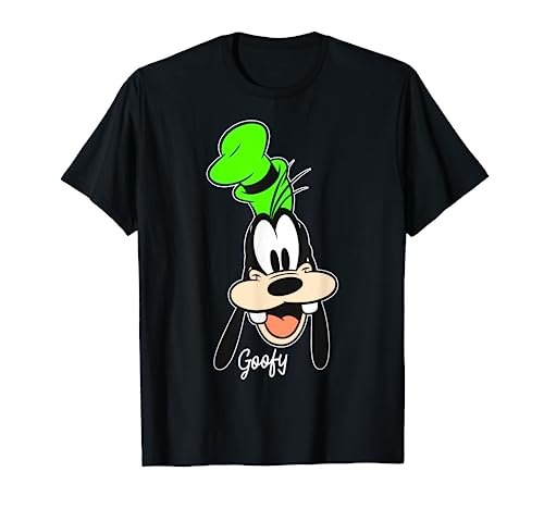Disney Mickey And Friends Goofy Big Face Vintage Portrait T-Shirt