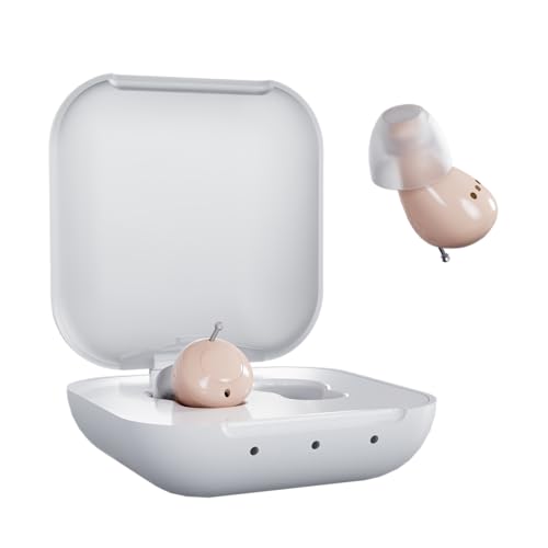 Audien ATOM 2 Wireless Rechargeable OTC Hearing Aid, Premium Comfort Design and Nearly Invisible