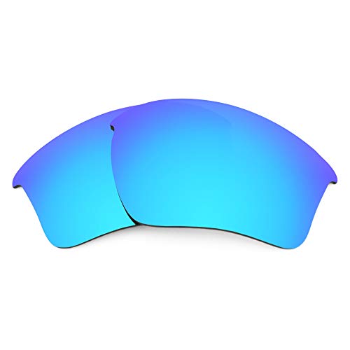 Revant Replacement Lenses Compatible With Oakley Half Jacket 2.0 XL, Polarized, Elite Ice Blue MirrorShield