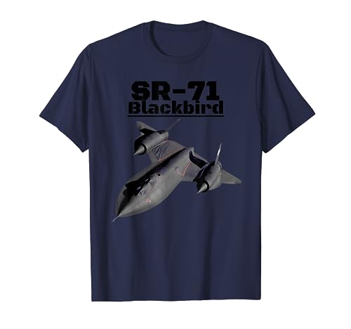 A great SR-71 Blackbird Aviation t-shirt.