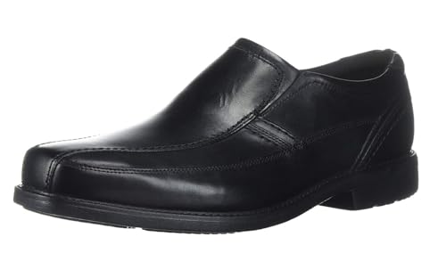 Rockport mens Style Leader 2 Bike Slip-on loafers shoes, Black, 10.5 US