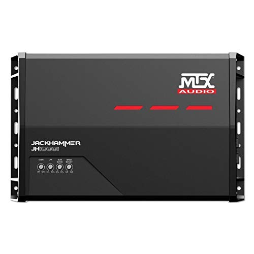 MTX Audio JH10001 Jackhammer Series 1000W Monoblock Class-D Car Audio Amplifier