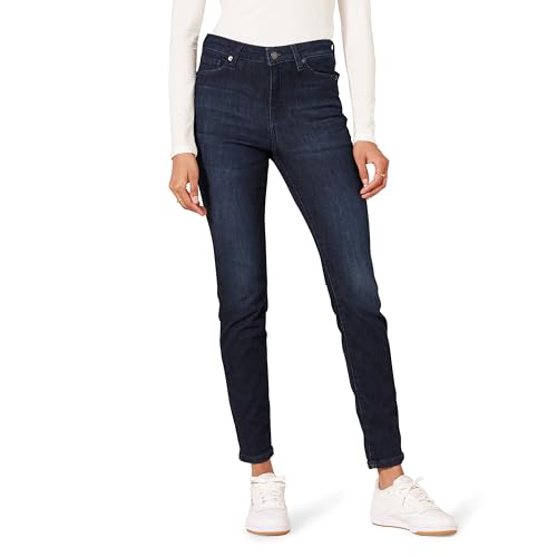 Amazon Essentials Women's Skinny Jean, Dark Wash, 20 Long