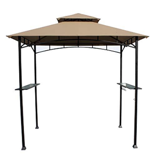 Garden Winds Replacement Canopy Top Cover for The Aldi Gardenline Belavi Shoprite Grill Gazebo - Standard 350 (Will not fit any other model) - Top Tier 34' x 21', Bottom Tier 96' x 60'