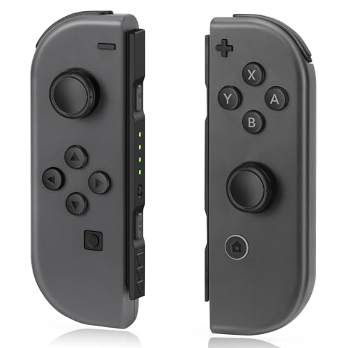 JORREP Controllers for Nintendo Switch/Lite/OLED, Replacement for Switch Controllers Wireless Controllers Support Dual Vibration/Motion Control/Screenshot/Wake-up Function