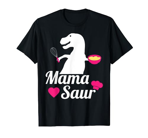 Funny Mother, Mom, Mommy T-Shirt - Mamasaur - Women Tee
