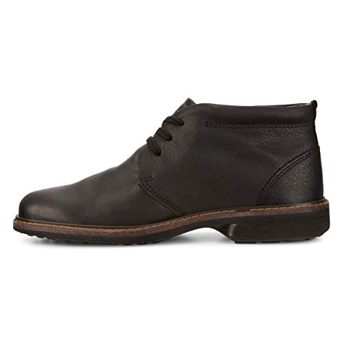 ECCO Men's Turn Gore-tex Tie Chukka Boot, Black, 43 EU/10-10.5 M US