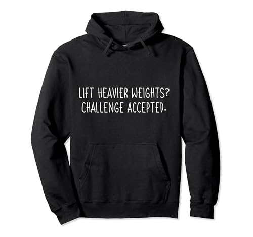 Humorous Workout Challenge for Fitness and gym Coach Pullover Hoodie