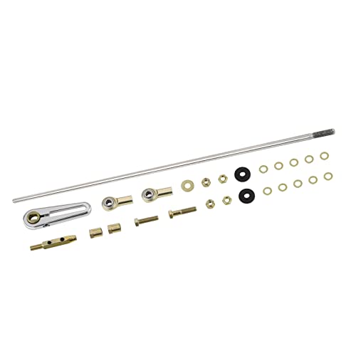 ZONFANT Adjustable Transmission Column Shift Linkage Kit Compatible With Chevy GM TH-200 200-4R TH-350 TH-400 4L60 4L60E 4L80E 700-R4 Transmission