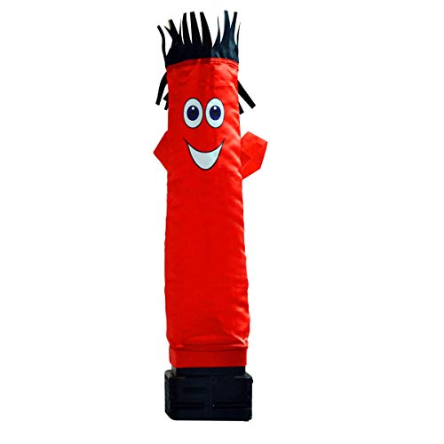 LookOurWay Mini Air Dancers Inflatable Tube Man Set / 29' Waving Inflatable Tube Guy with Blower for Stand Out Advertising (Red)