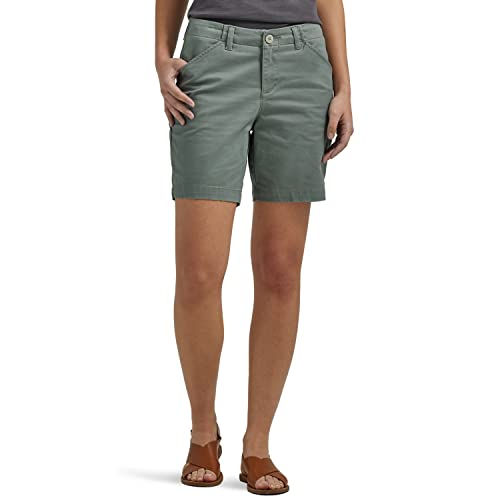 Lee Women's Legendary 7' Chino Walkshort, Fort Green