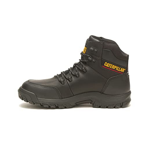 Cat Footwear Men's Resorption Composite Toe Waterproof Industrial Boot, Black, 11 Wide