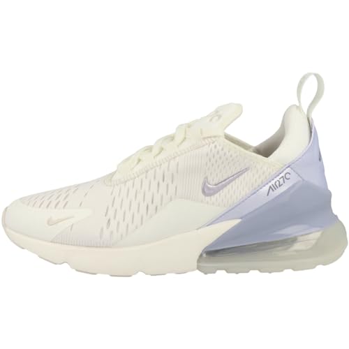 Nike Women's Air Max 270 Sail/Oxygen Purple-Phantom (FB2934 100) - 8.5