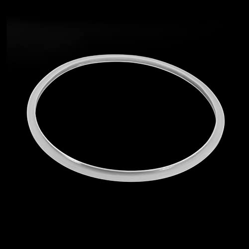 Sitram Pressure Cooker Gasket Sealing Ring Replacement Clear Silicone Gasket Sealing Ring for Home Pressure Cooker Kitchen (Inner Diameter 24cm)