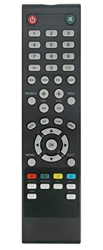 New Remote Control Replacement Compatible with Seiki LED LCD TV SC-32HS703N SE55GY19 SE65UY04 SE22FE01 SE65GY25 SE40FY27 SE32FY22 TV SE24FE01-W SE19HE01 SE39HE02 LC-32G82 SE24FT01 SE20HS04 SE26HQ04