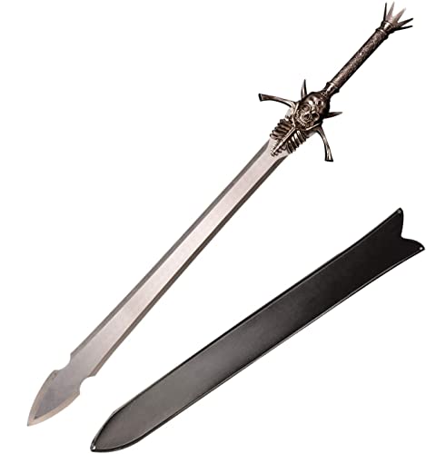 Sword Valley Cosplay Anime Game Handmade Sword, Western Sword Red Queen/Rebellion, Nero Yamato Sword, Stainless Steel Carbon Steel Blade