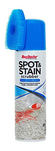 Rug Doctor Spot and Stain Scrubber Multi-Purpose Formula; Deep Cleaning Foam Removes Tough Stains; Ideal for Quick Cleanup of Spots & Spills; Fabric-Safe Scrub Brush, CRI Certified, White