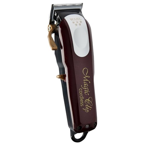 Wahl Professional 5 Star Series Cord/Cordless Magic Clip - Full Size Hair Clipper with Precision Blades, Lithium Ion battery, and 100+ Minute Run Time for Professional Barbers & Stylists - Model 8148