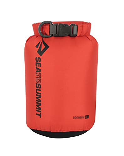 Sea to Summit Lightweight Dry Sack, All-Purpose Dry Bag, 2 Liter, Red